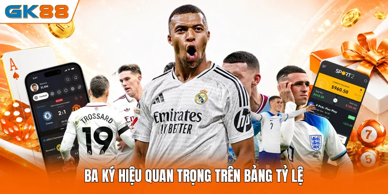 Ba ký hiệu quan trọng trên bảng tỷ lệ